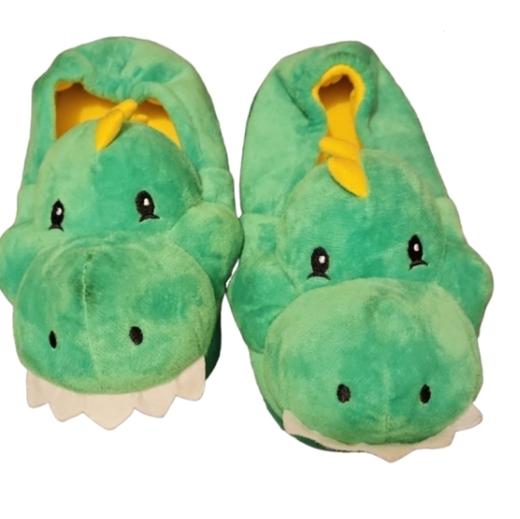 New Dino plush slippers 13/1 - Picture 1 of 4
